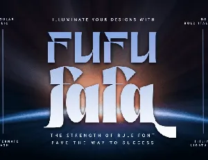 Fufufafa-Personal use font