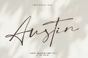 Austin font