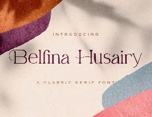 Belfina Husairy font