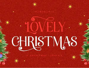 Lovely Christmas font