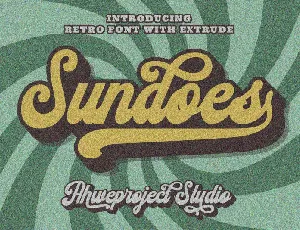 Sundoes font