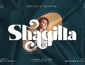 Shaqilla font