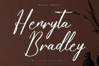 Henryta Bradley DEMO VERSION font