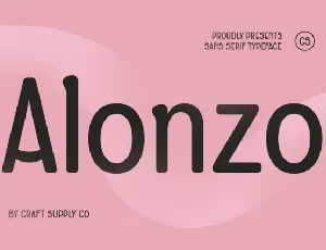 CS Alonzo font