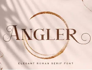 Angler font