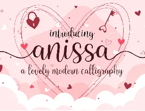 Anissa font