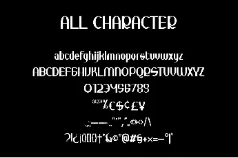 Quenione Unico font