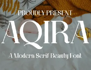 Aqira font