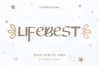 Lifebest Fancy font