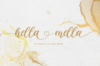 Hella Mella font