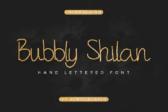 Bubbly Shilan Script font