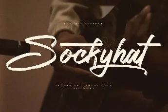 Sockyhat DEMO VERSION font