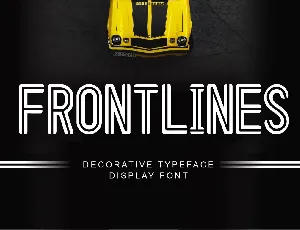 Frontlines font