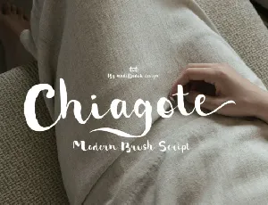 Chiagote Script font