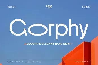 Gorphy DEMO font