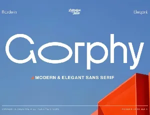 Gorphy DEMO font