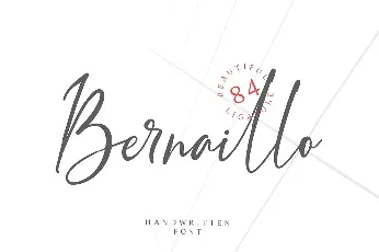 Bernaillo Script font