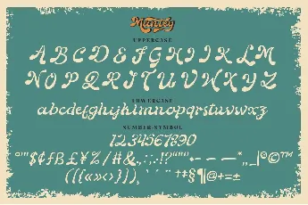 Mantaey font