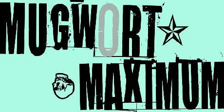 Mugwort Maximum font