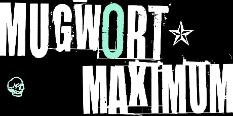 Mugwort Maximum font