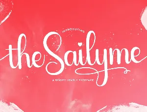 Sailyme font