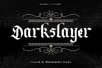 Darkslayer font