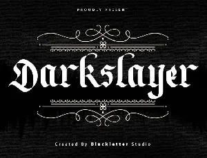 Darkslayer font