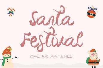 Santa Festival font