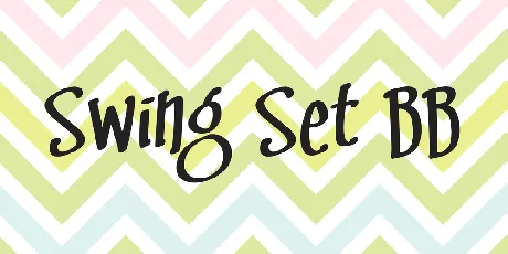 Swing Set BB font