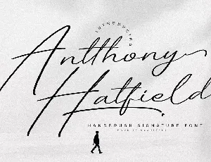 Antthony Hatfield font