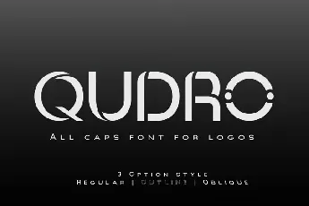 Qudro font