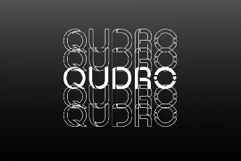 Qudro font