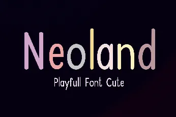 Neoland font