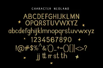 Neoland font