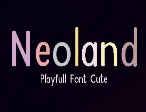 Neoland font