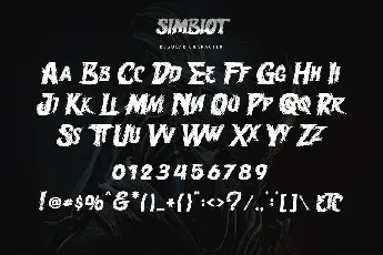 Simbiot-Personal use font