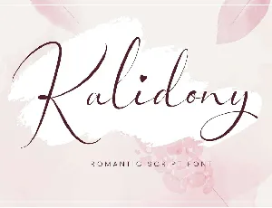 Kalidony font