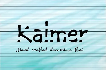 Kalmer font