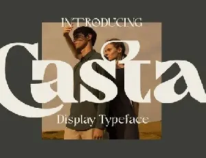 Casta Serif font