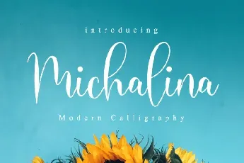 Michalina Script font