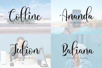 Michalina Script font