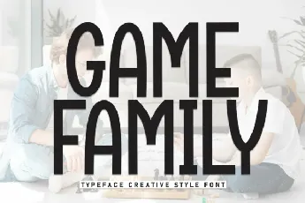 Game Family Display font