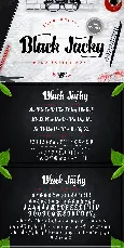 Black Jacky font