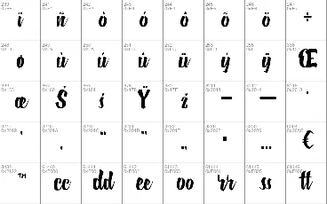 Black Jacky font