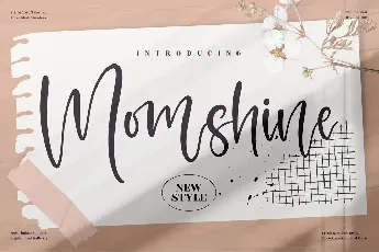 Momshine font