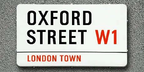 Oxford Street font