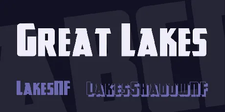 Great Lakes font