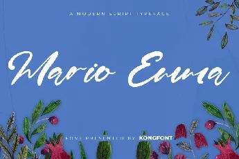 Mario Emma font