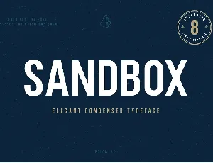Sandbox Typeface font