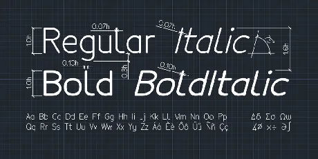 Tecnico Typeface font